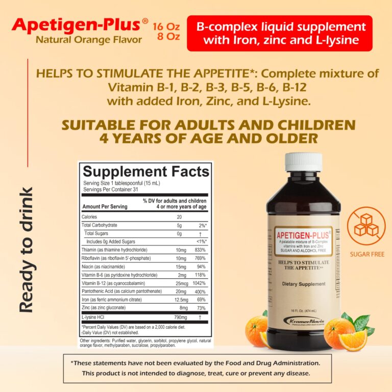 Apetigen-Plus® 60ct. tablets