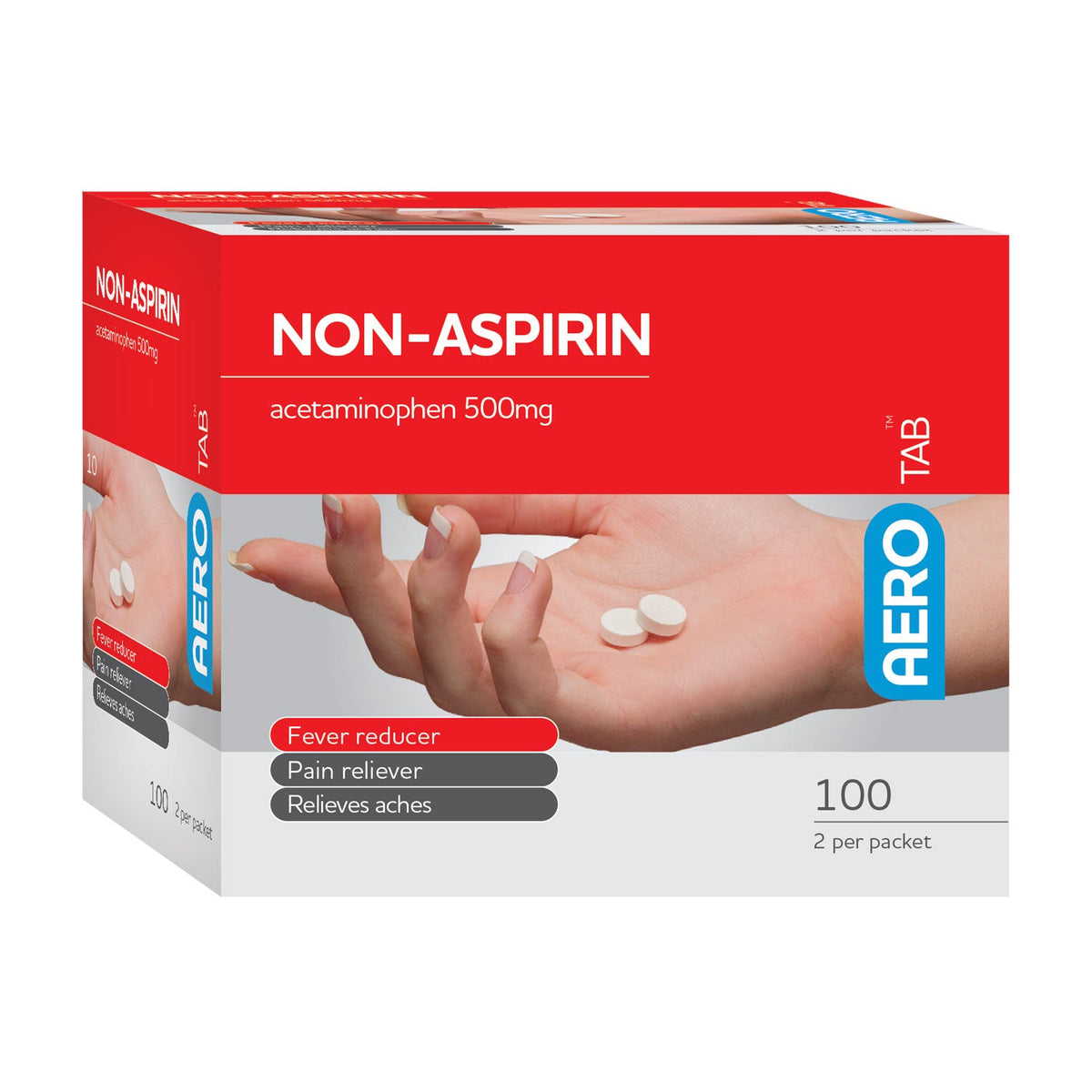 AEROTAB™ Non-Aspirin Tablets 100/box