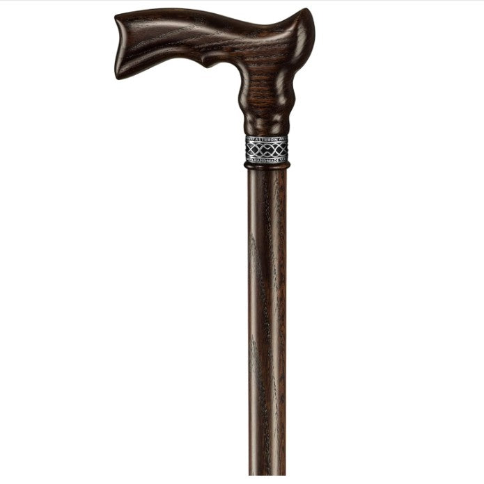 Mens X-Long Stripped Wood Cane 1  X 40