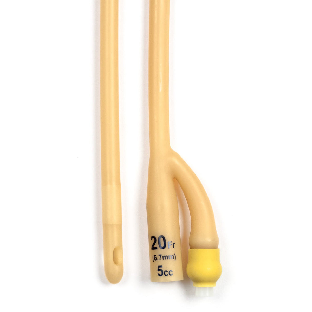 Silicone Foley Catheters 2-way Standard  20FR / 5-10cc  10/Bx