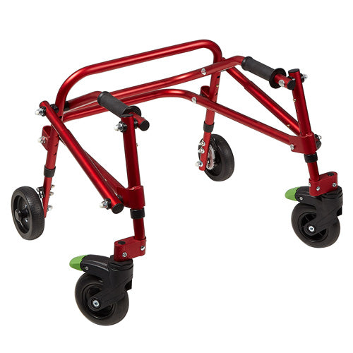 KLIP Walker   X-Small   Red 4-Wheeled