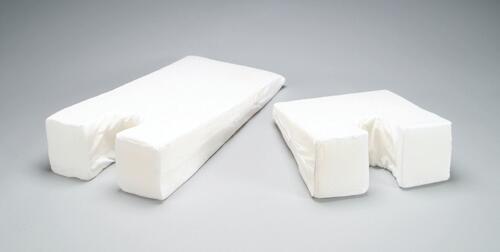 Face Down Pillow Poly Foam 14  X 17  X 6 -2.5   White