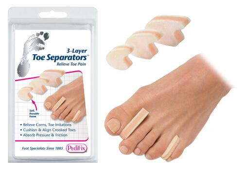 3-Layer Toe Separators Small Pk/6 | US MedResources