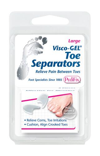 Visco-Gel Toe Separators Extra Large  Pk/2