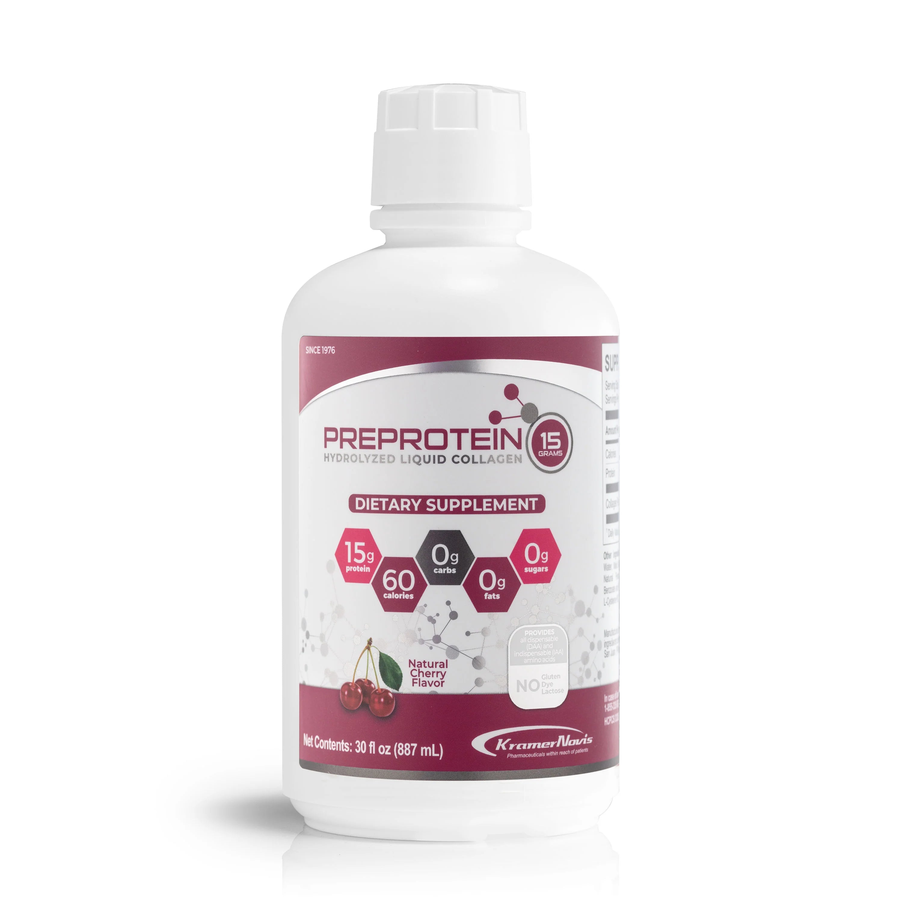 PreProtein 15g® Cherry, 30 fl oz. Bottle