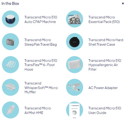 Transcend Micro™ 510 Power Bundle