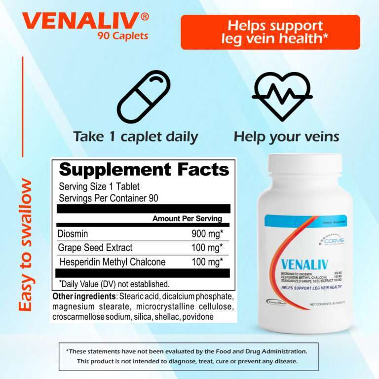 Venaliv® 90ct. tablets