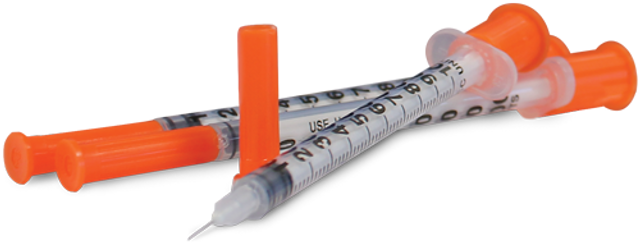 TRUEplus® Insulin Syringe, Single-Use, 0.5 cc, , 28G x ½"