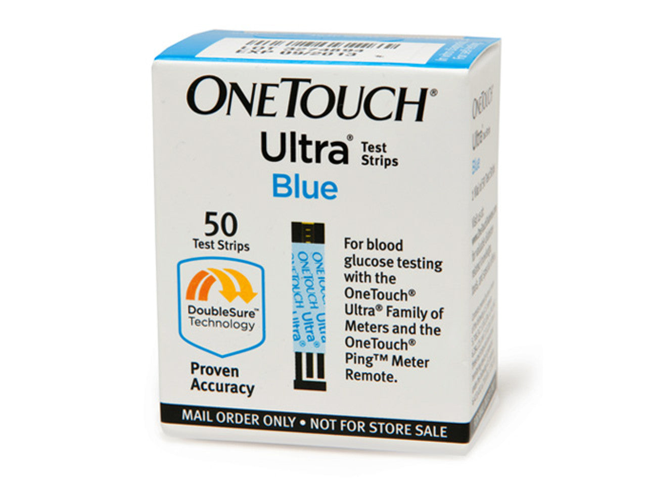 OneTouch® Ultra® Blood Glucose Test Strips, 50ct, Mail Order or Home Delivery