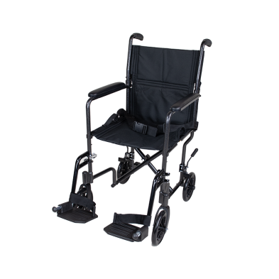 DynaRide Transport Wheelchair Aluminum 17"
