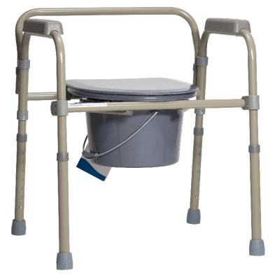Folding Bedside Commode