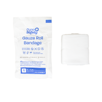 Gauze Roll Bandage - 2/Unit