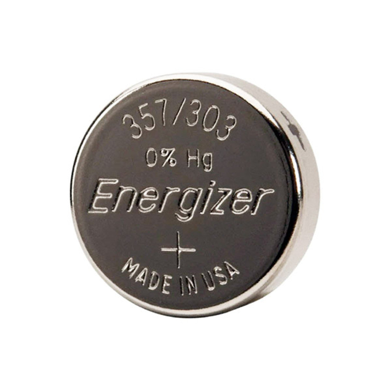 Energizer® 357/303 Battery, 1.5 Volt, Silver - 1 Pack