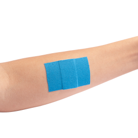 Blue Metal Detectable Woven Bandage XL